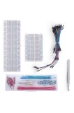 Set placă de testare 830+400 găuri cu 205+ fire jumper, pensetă &ndash; sortiment