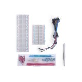Set placă de testare 830+400 găuri cu 205+ fire jumper, pensetă &ndash; sortiment