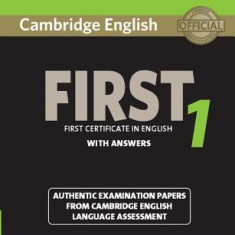 Cambridge English First 1 for Revised Exam from 2015 Student's Book with Answers: Authentic Examination Papers from Cambridge English Language Assessm