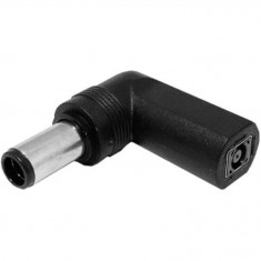 Adaptor incarcator laptop HP de la mufa rotunda albastra 4.5mm x 3.0mm la 7.4mm X 5.0mm