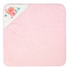 Prosop cu Glugă, Pisica, Bumbac, Roz, 75x75cm, Oem
