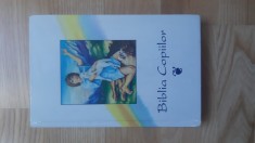 Biblia Copiilor ( 1993 ) cartonata Biblia pentru copii povestita copiilor ilustrata ilustratii