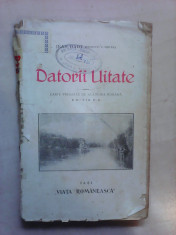 Datorii uitate - JEAN BART , 1921 foto