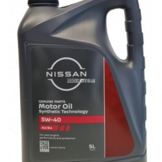 Ulei motor NISSAN 5W40 SM/CF 5L