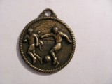 CY - Medalie Spania fotbal &quot;Colegio Augustiniano&quot; bronz semnata Cebrian