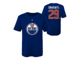 Edmonton Oilers tricou de copii Leon Draisaitl #29 Flat Captains N&amp;amp;N Ctn Tee - Dětsk&eacute; XL (13 - 15 let)