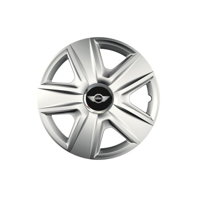 Set 4 capace roti Cu Inel Cromat Esprit R14 pentru gama auto Mini foto