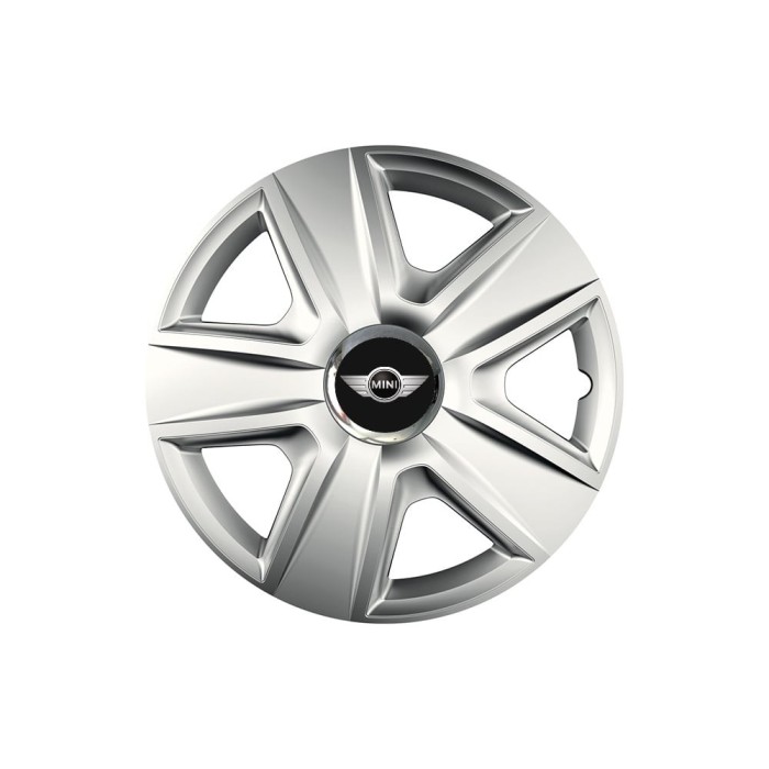 Set 4 capace roti Cu Inel Cromat Esprit R14 pentru gama auto Mini
