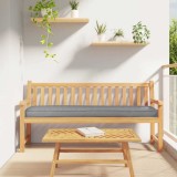 Cumpara ieftin Perne pentru Bănci , 2 buc Gri 200x40x8 cm, din Polyester Oxford