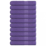 VidaXL Prosoape pentru saună 10 buc Violet 360 g/m&sup2; 100% bumbac