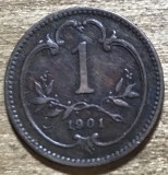 MNDSTR AUT2 Austroungharia 1 heller 1901