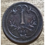 MNDSTR AUT2 Austroungharia 1 heller 1901