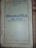 Gramatica limbii romane. Manual pentru clasele 8-11