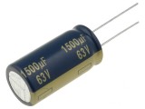 Condensator electrolitic low ESR 1500uF 63V THT