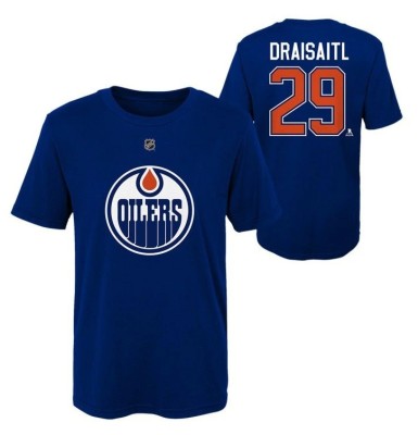 Edmonton Oilers tricou de copii Leon Draisaitl #29 Flat Captains N&amp;amp;amp;N Ctn Tee - Dětsk&amp;eacute; XL (13 - 15 let) foto