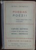 MIHAIL EMINESCU-POESIAS/MIRCEA ELIADE/SEMNATURA VICTOR BUESCU/LISBOA1950/EDITIE BILINGVA/DEDICATIE 1982