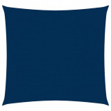 VidaXL Parasolar, albastru, 5x5 m, țesătură oxford, pătrat