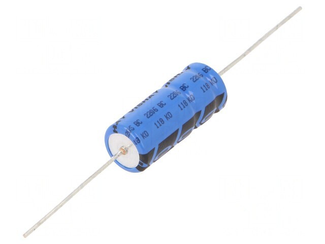 Condensator electrolitic THT 220uF 40V 10x25mm 20% 4000h