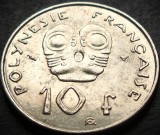 Cumpara ieftin Moneda exotica 10 FRANCI - POLINEZIA FRANCEZA, anul 1996 * cod 81, Australia si Oceania