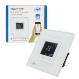 Resigilat : Termostat inteligent PNI CT25W WiFi pentru centrala termica pe gaz, mo