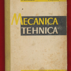 D. Boiangiu E. Rizescu "Mecanica tehnica manual pentru scoli profesionale" 1963