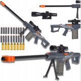SET DE JUCĂRII PENTRU COPII CU PUȘCĂ CU SĂGEȚI MARI DIN SPUMĂ ȘI GHIULE, Plastic, Skleplolki