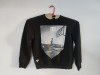 Bluză Bumbac Bărbați Cropp Neagră Mărimea L - Second Hand