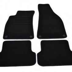 Covorase mocheta Seat EXEO 5/2009- Negru, set de 4 bucati Kft Auto