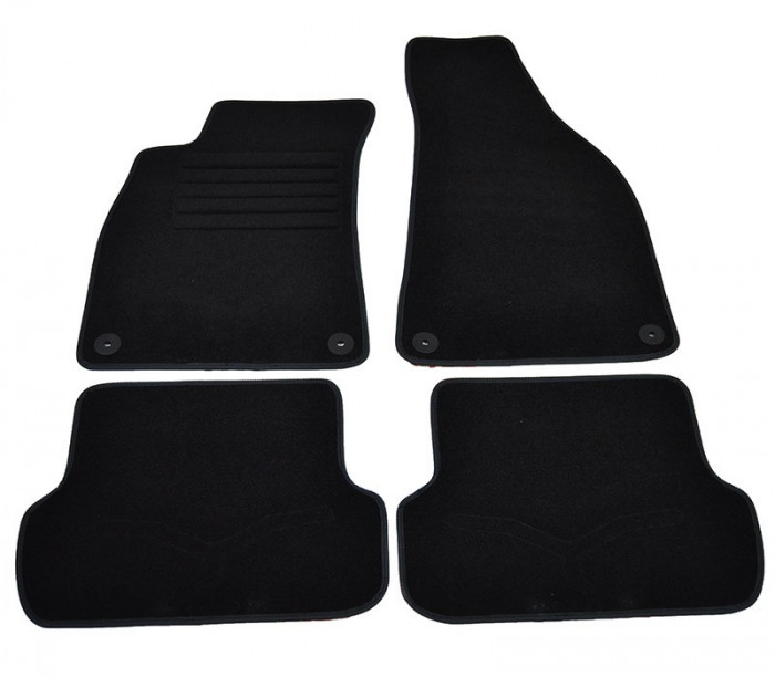 Covorase mocheta Seat EXEO 5/2009- Negru, set de 4 bucati AutoDrive ProParts