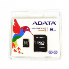 MICRO SD CARD 8GB CU ADAPTOR ADATA