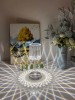 Lampa Veghe LED Proiectie Cristale Diamant 16 Culori, USB, Tactila, Telecomanda, Copii/Adulti, Toi-Toys