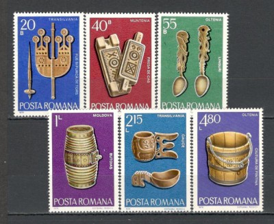 Romania.1978 Obiecte de lemn TR.437 foto