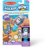 Activitati cu autocolante Sticker WOW Pisica, Melissa &amp; Doug