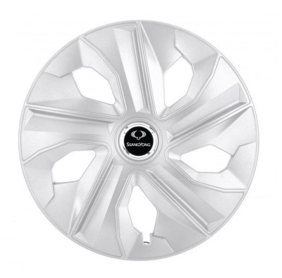 Set 4 Capace Roti SsangYong, model Luna Gray, R16 foto