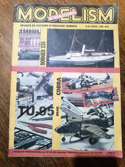 Revista Modelism nr. 3-4 / 1994 / C rev M1