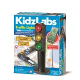 Semafor KidzLabs - Set constructie si stiinta, 4M