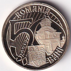 Romania 50 Bani 2013 (Neagoe Basarab) 23.75 mm, Proof, KM-287 UNC !!! foto