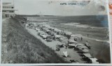 Carte postala, plaja de la Eforie, 1937
