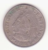 Mexic 50 centavos 1969 - King Cuauhtemoc