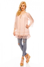 N575-5112 Bluza eleganta cu maneci tip clopot