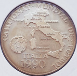 50 Andorra 10 diners 1989 World Cup km 60 argint, Europa