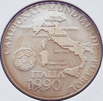 50 Andorra 10 diners 1989 World Cup km 60 argint foto