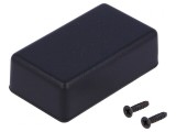 Carcasă universală ABS neagră 35x60x20mm IP54