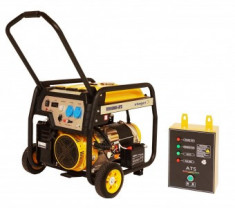 Stager FD 10000E+ATS generator open-frame 8kW, monofazat, benzina, automatizare - 6960270420066 foto