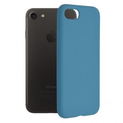 Husa Techsuit Soft Edge Silicon iPhone 7 / 8 / SE 2 / SE 2020 - Denim Blue foto