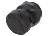 Soclu Conector Circular 3 Pin Lipire Mamă 5A