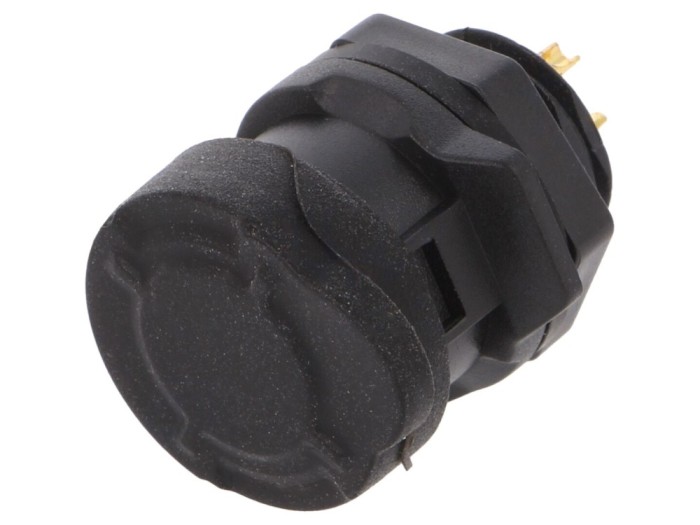 Conector circular mamă 3 pini, IP67
