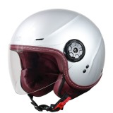 Casca moto semi-integrala, Origine Garda Solid, culoare gri lucios, marime L Cod Produs: MX_NEW 2010370131000L