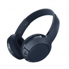 Casti audio On Ear Bluetooth TCL, 10 m, microfon incorporat, banda ajustabila, Albastru foto