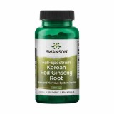 Ginseng Korean 400mg Swanson Vitaking 90cps, Swanson Health Products